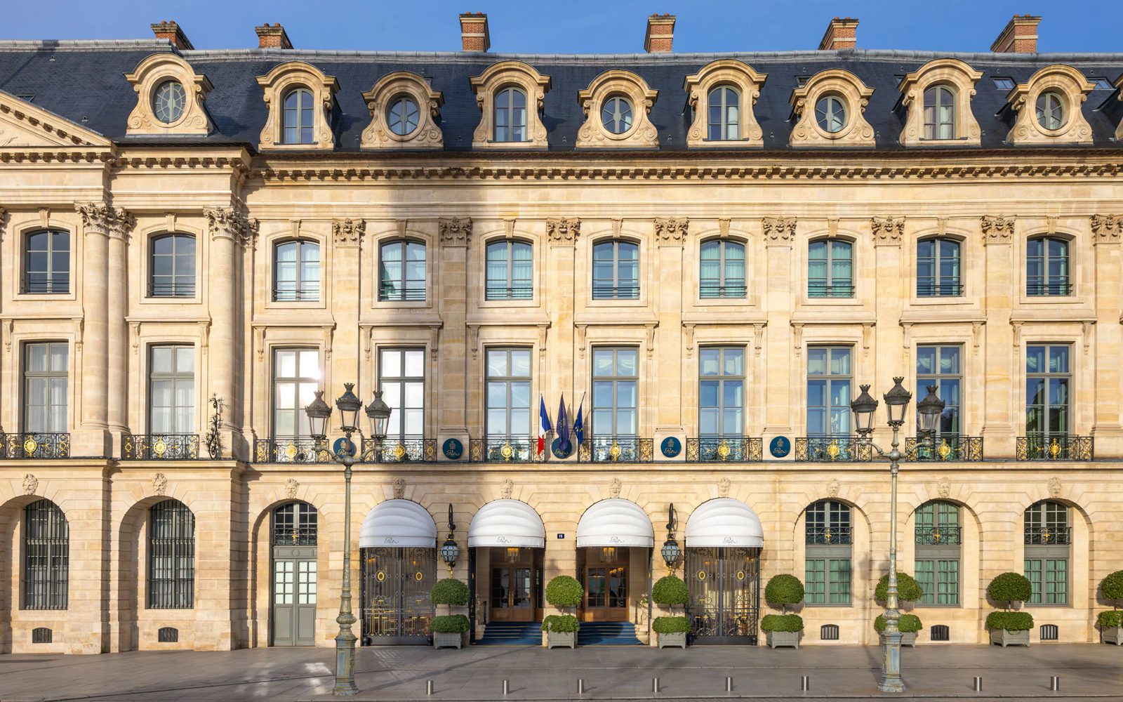 The Ritz Paris on Place Vend&ocirc;me